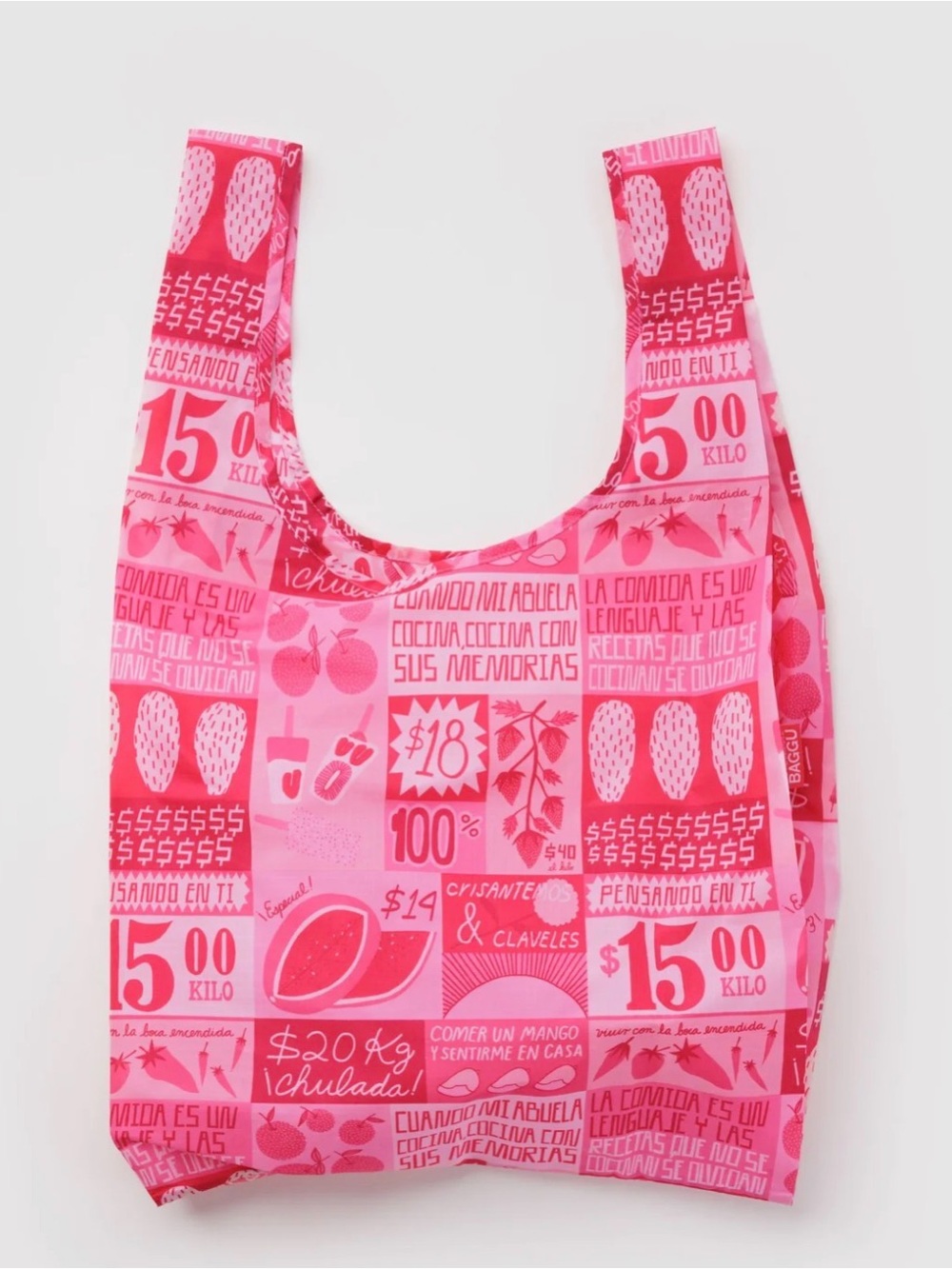 NWT Baggu Standard Reusable Bag- Mercado